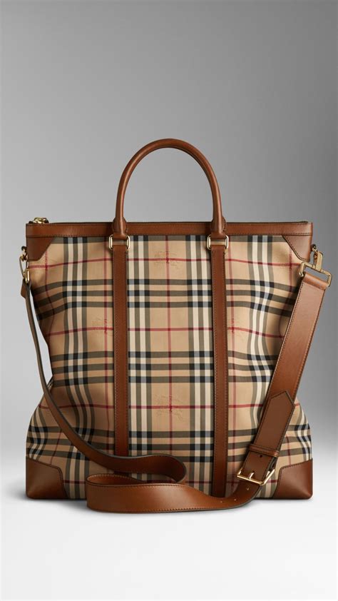 large burberry tote